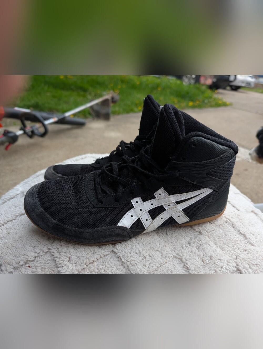 Men's Asics Matflex Wrestling Shoes Size 8
